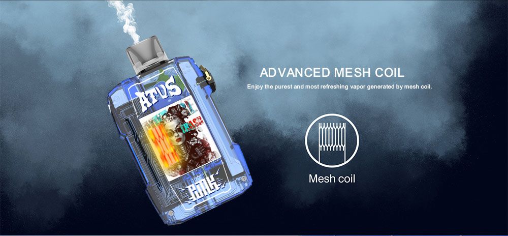 DE012 Florida FL USA 7000 Puffs Disposable Vape with Full screen rechargeable and adjustable airflow ATVS Vape