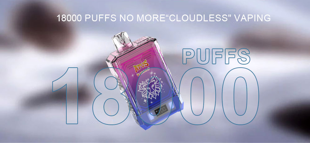 DE015 Florida FL USA 18000 Puffs Disposable Vape with LED display screen and adjustable airflow rechargeable ATVS Vape