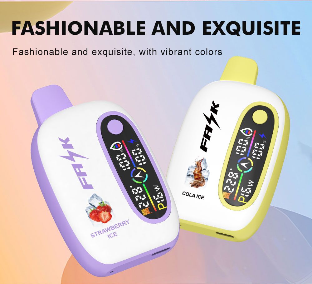 DE016 Florida FL USA 25000 Puffs Disposable Vape with LED display screen and adjustable airflow rechargeable