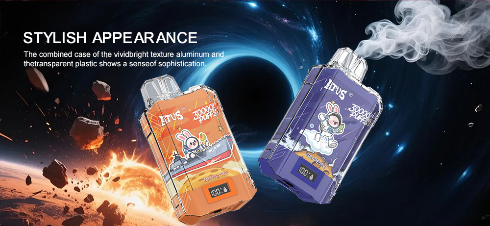 DE017 Florida FL USA 30000 Puffs Disposable Vape with LED display screen and adjustable airflow rechargeable