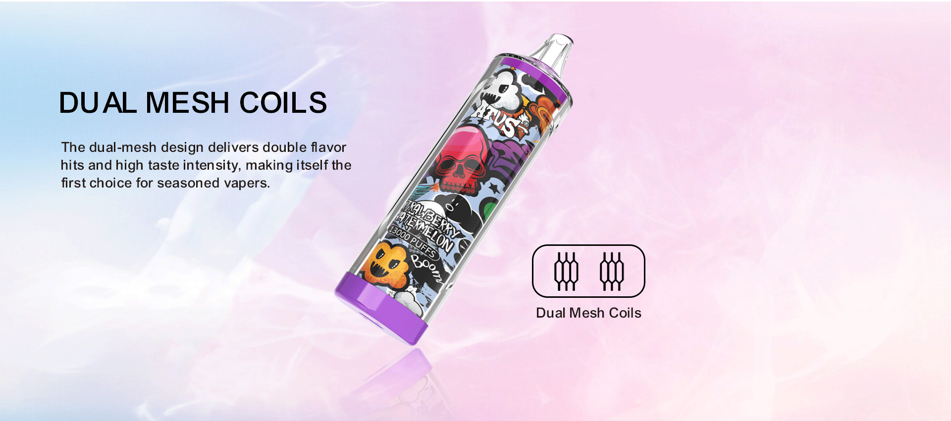 DE018 Florida FL USA 13000 Puffs Disposable Vape with rechargeable ATVS Vape