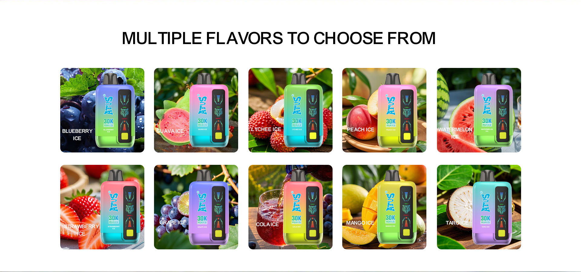 DE026 Florida FL USA 30000 Puffs Disposable Vape with LED display screen and adjustable airflow ATVS Vape
